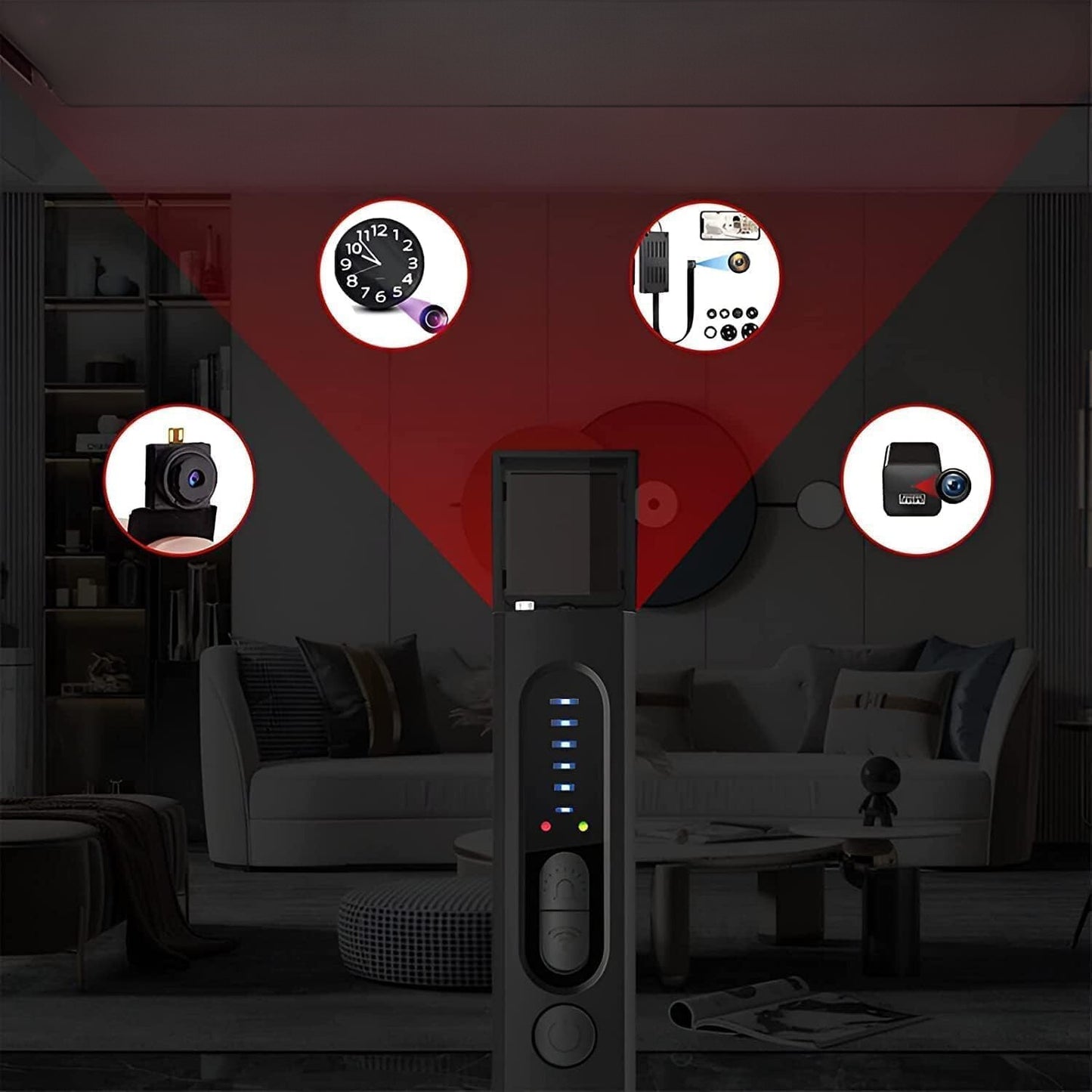 Versteckte Kameradetektoren