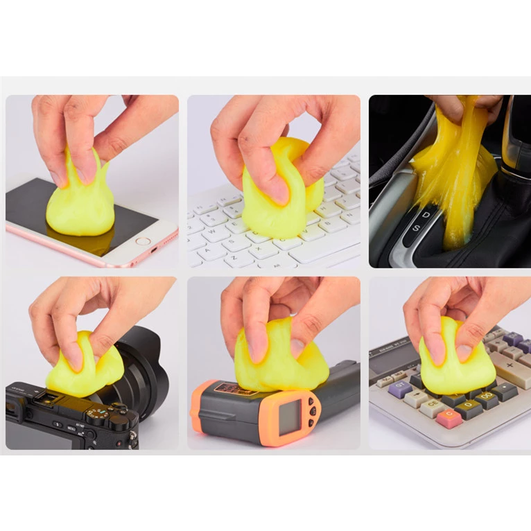 Magic cleaning gel for a spotless interior